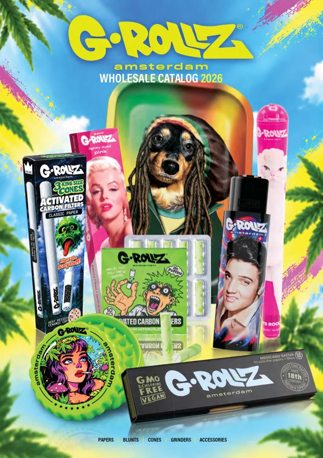 Cover des G-ROLLZ Großhandelskatalogs 2026