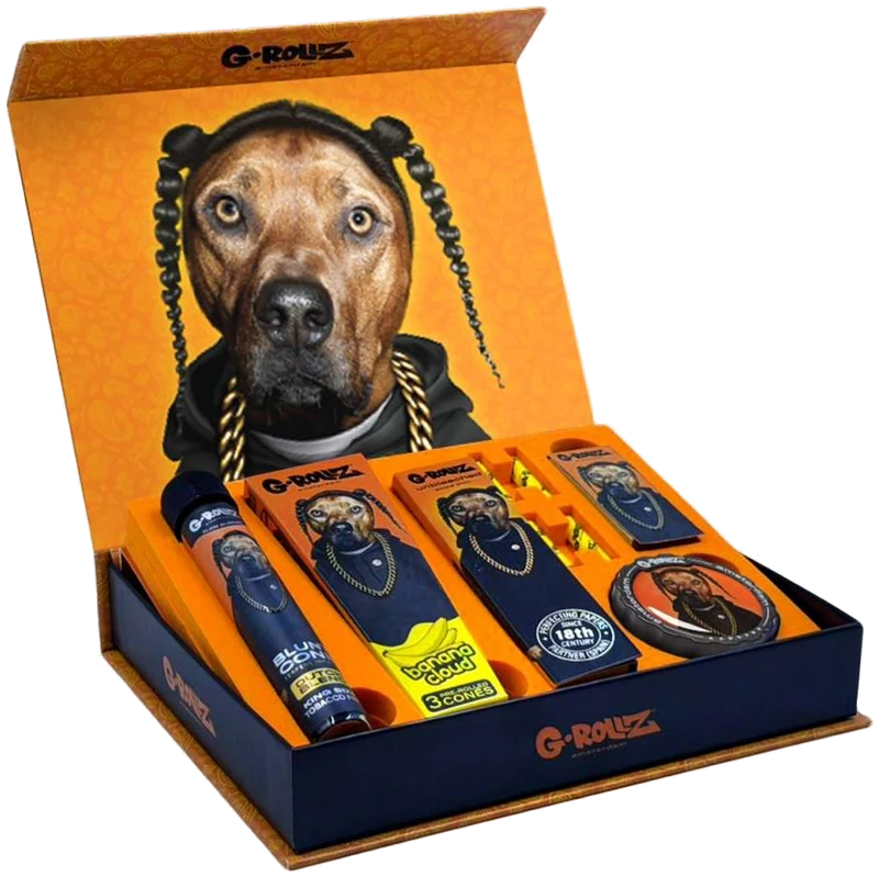 Coffret cadeau rap dog, ouvert