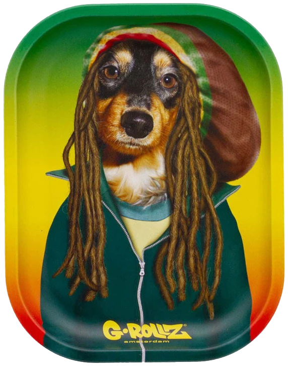 Petit plateau à rouler reggae dog