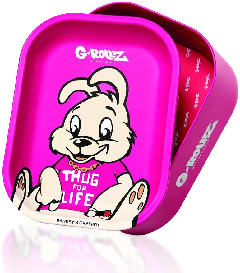 Boîte de rangement 'Thug for Life' avec couvercle plateau
